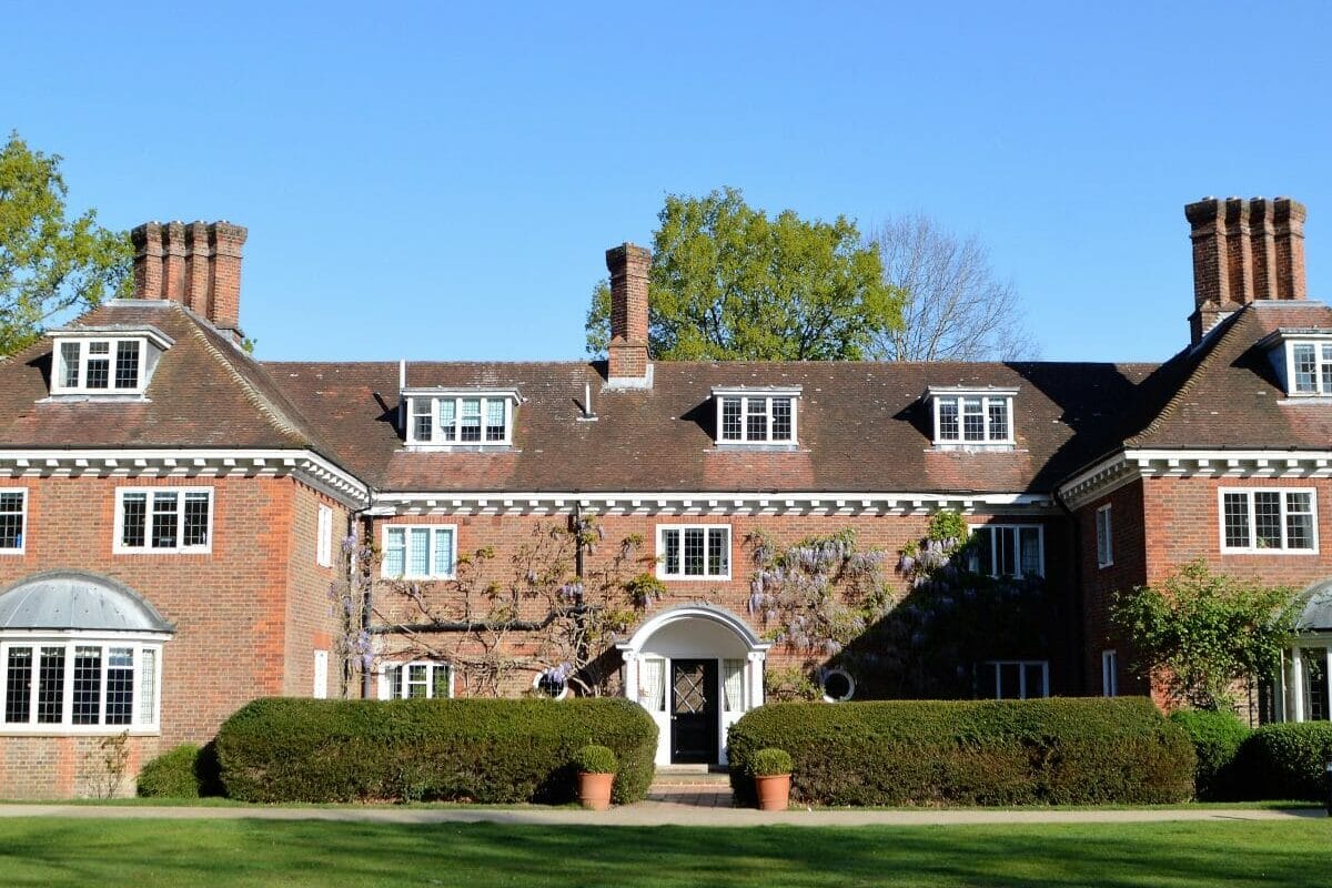 school building from the outside